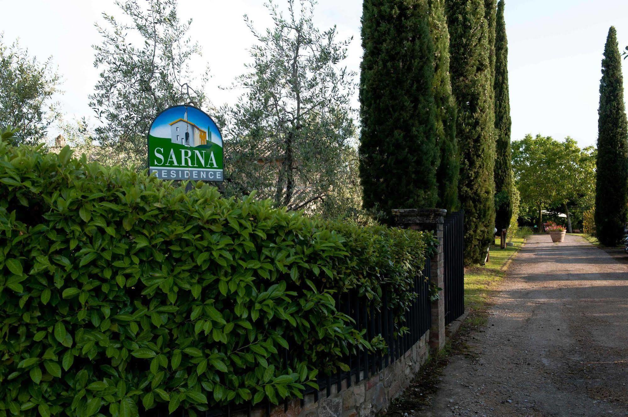 Sarna Residence San Quirico d'Orcia Eksteriør billede